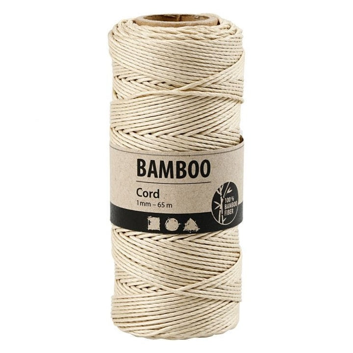 Twisted Bamboo Twine - 65 m | various colors — image 2