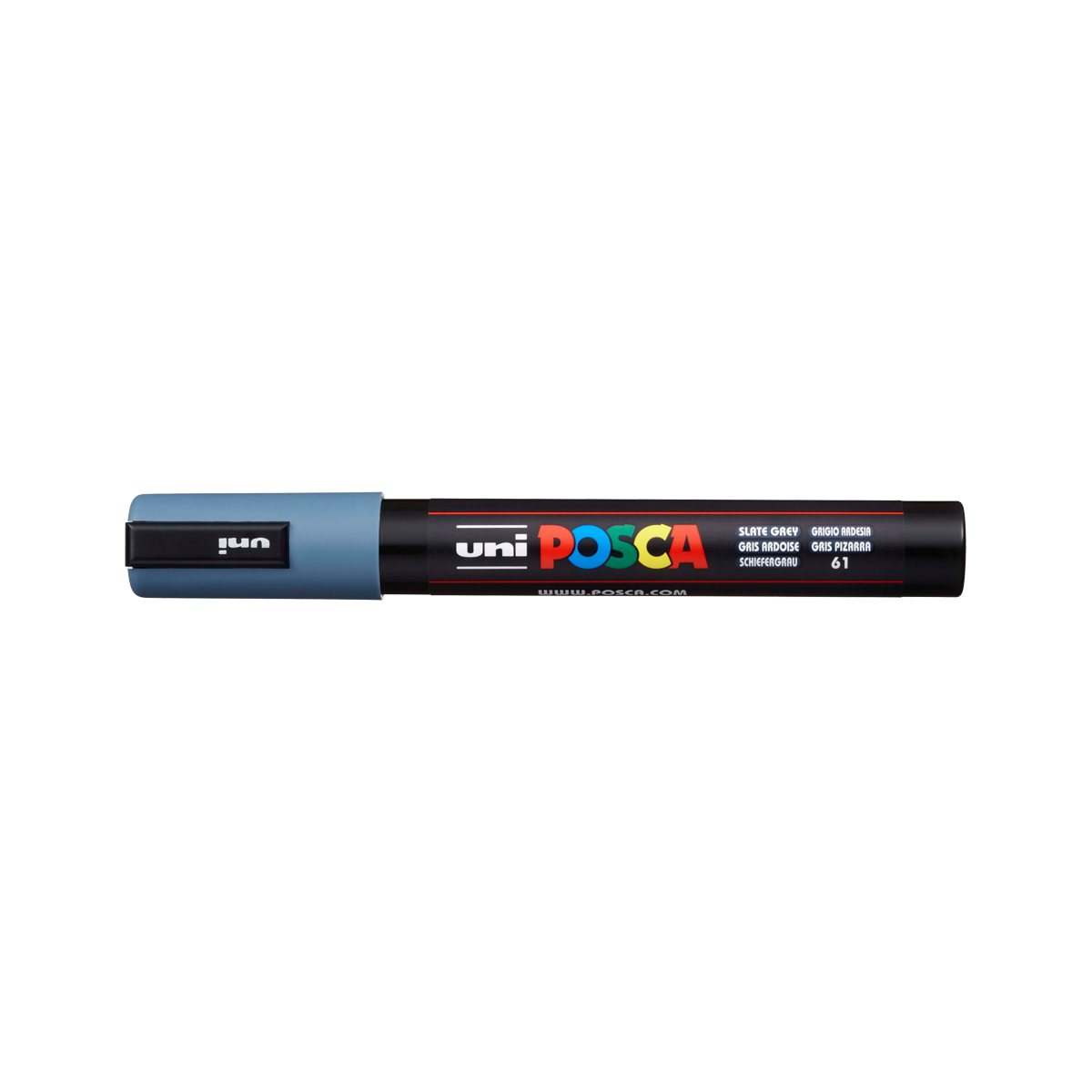 UNI POSCA Marker PC-5M 1.8 - 2.5 mm Slate Grey
