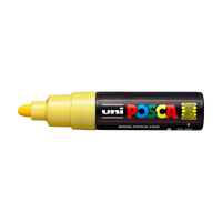 UNI POSCA PC-7M Marker 4.5 - 5.5 mm – Yellow (2)