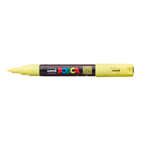 UNI POSCA PC-1M Marker, 0.7 - 1 mm – Pastel Yellow (P2)
