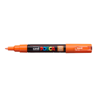 UNI POSCA PC-1M Marker, 0.7 - 1 mm – Orange (4)