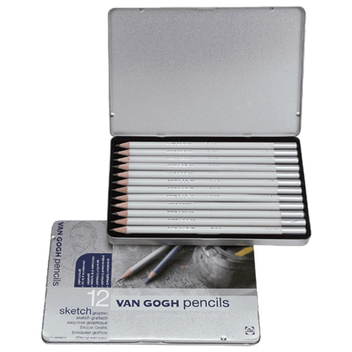 Van Gogh Sketching Pencil Set, 12-Piece