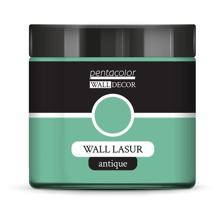 Wall Decor Transparent Wall Glaze with Antique Effect, 500 ml – Patina Green