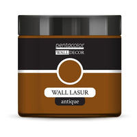 Wall Decor Transparent Wall Glaze with Antique Effect, 500 ml – Light Rust