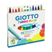 Washable Broad Felt-Tip Pens GIOTTO Turbo Maxi 5 mm