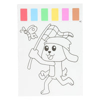 Water Painting Set, 10 Sheets + 2 Brushes — Image 2