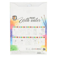 Water Painting Set, 10 Sheets + 2 Brushes — Image 4