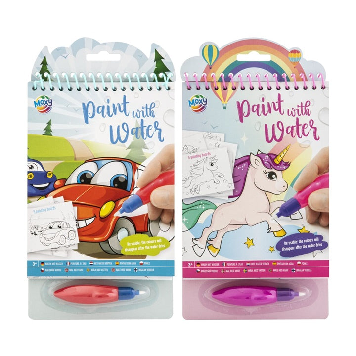 Water Painting Set, 23 x 14 cm, 5 Sheets | various types — image 3