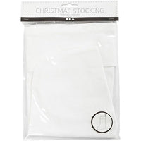 White Christmas Stocking 40 x 26 cm