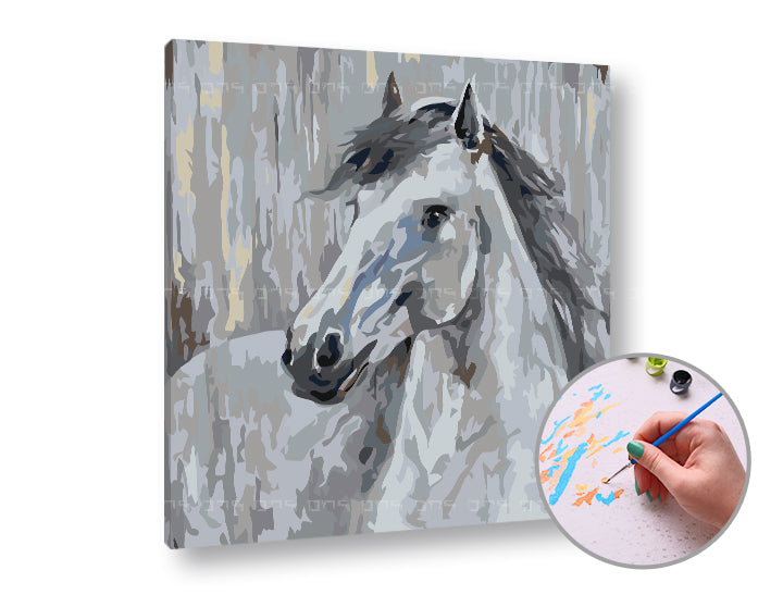 WHITE Pigeon Paint by Numbers | Low Difficulty — image 2