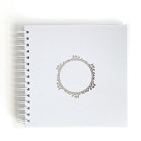 White Scrapbooking Album 20.5x20.5 cm