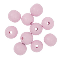Wooden Beads 2.5 cm – Set of 10 | various colors — image 5
