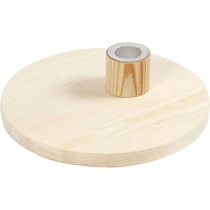 Wooden Candle Holder