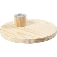 Wooden Candle Holder