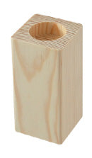 Wooden Candle Holder - Square