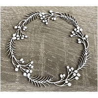 Wooden Decorative Cutout Frame, Ornament, 1 pc