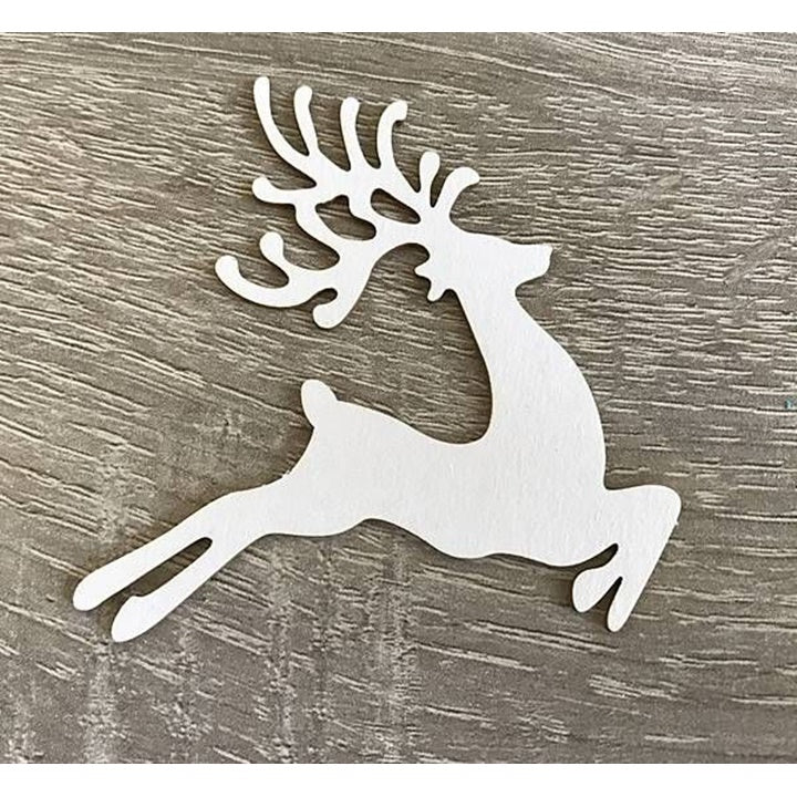 Wooden Decorative Deer Cutout, Ornament, 1 pc