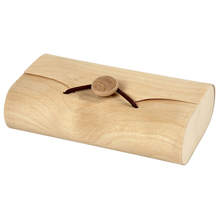 Wooden Envelope with Elastic Band