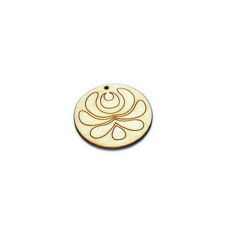 Wooden Jewelry-Making Blank, Ornament Circle