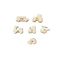 Wooden Miniature Buttons | Various Sets — Image 5