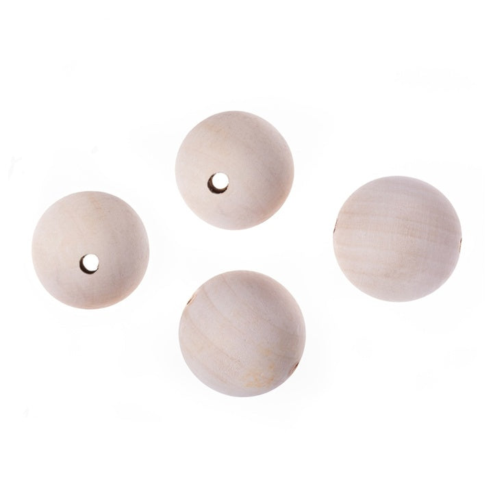 Wooden Round Beads | various sizes, image 4