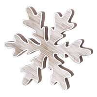 Wooden Snowflake 20 cm