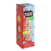 Wooden Tower Game, 54 Pieces