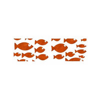 XL Fish Stencil 22x67 cm