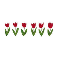 XL Tulips Stencil 22x67 cm