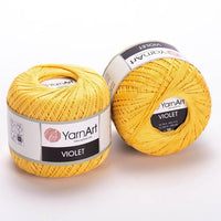 YarnArt Violet Cotton Yarn 50 g | various colors — image 1