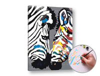 ZEBRY Paint by Numbers, Low Difficulty | various sizes and framing options — image 1