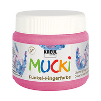 Peinture aux doigts scintillante KREUL MUCKI 150 ml