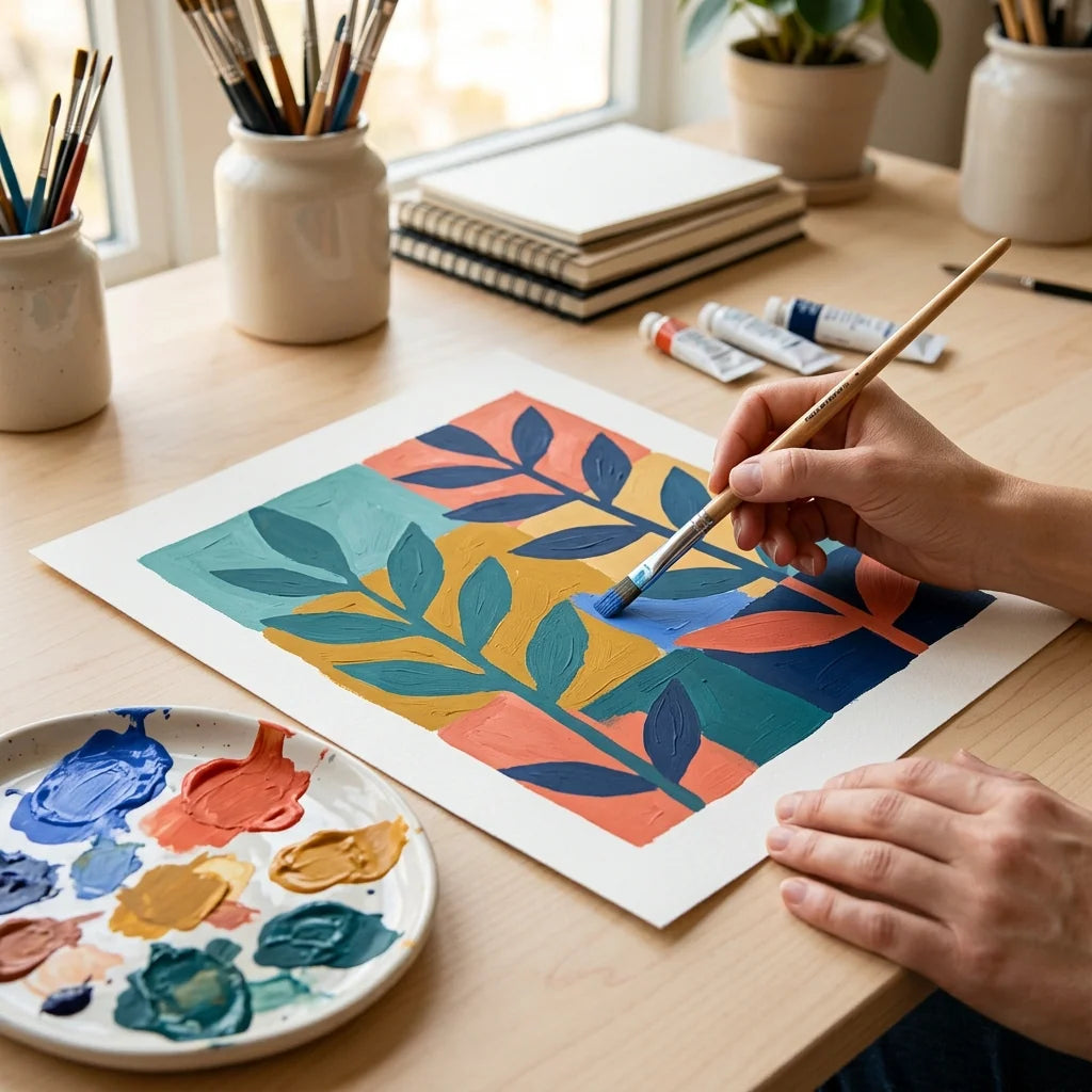 Gouache on paper
