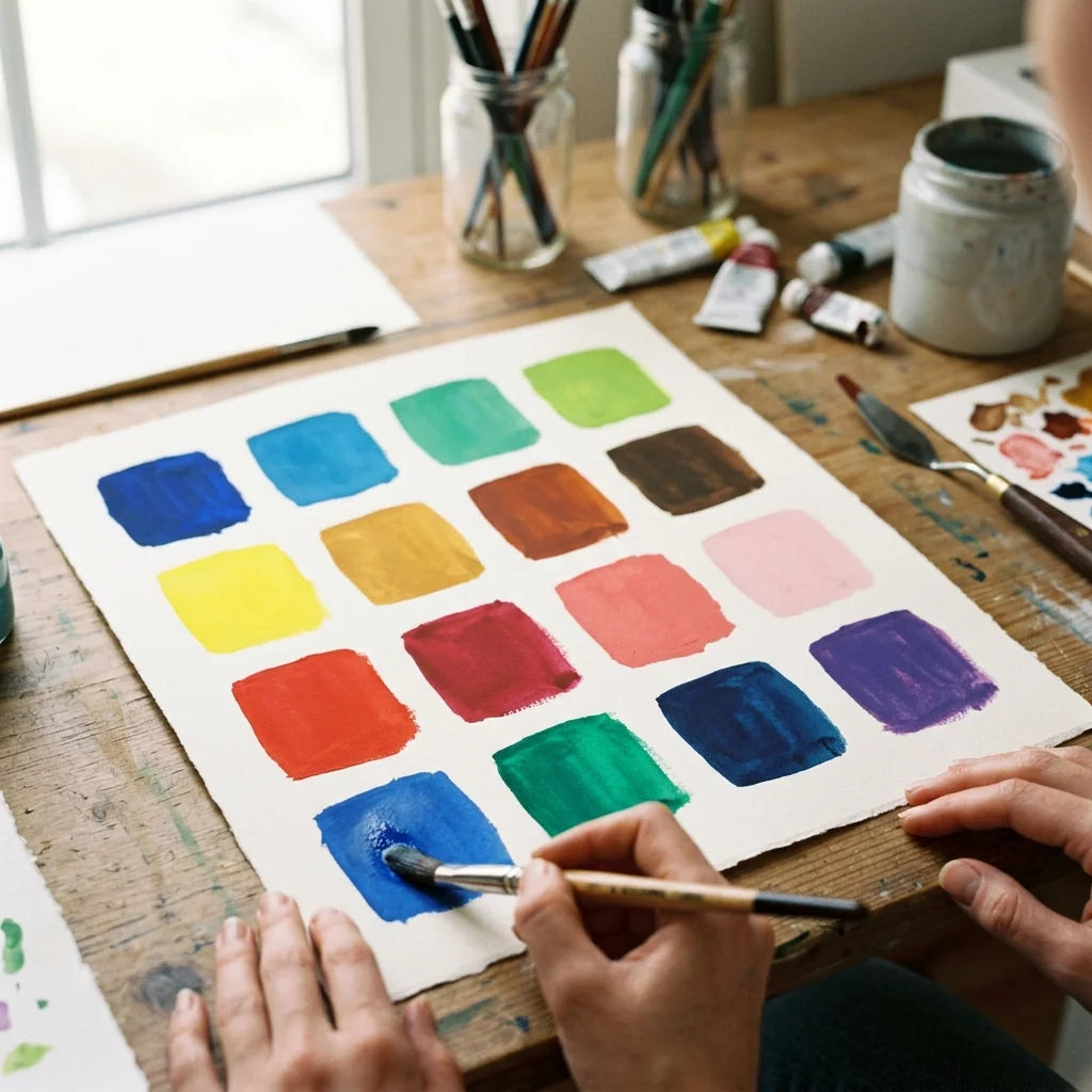Gouache Color Study
