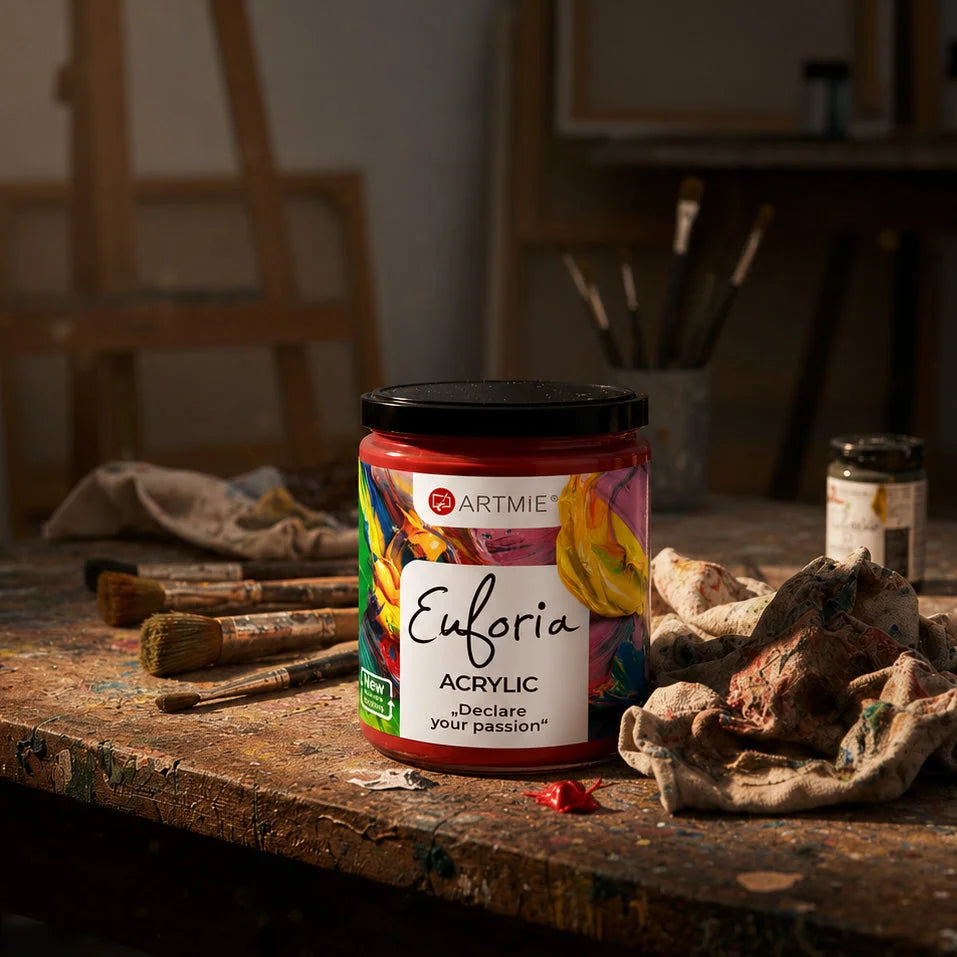 Euforia Thick Acrylic Paints, 430 ml