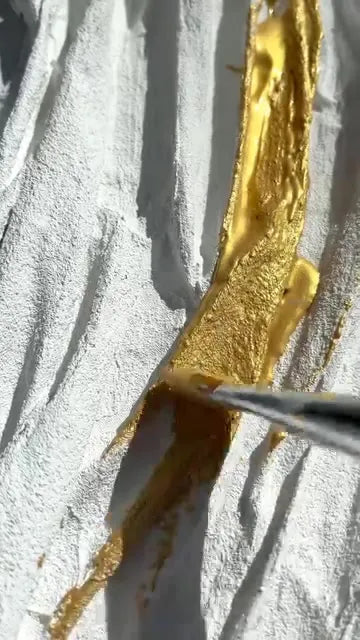 Reel — ARTMiE MIDAS gold paste in use